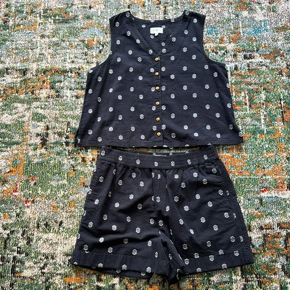 Lou Grey Shorts Lou Grey Matching Shorts Set Size Medium